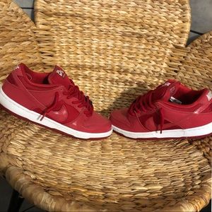 Men’s Red Nike SB Dunk Low Pro